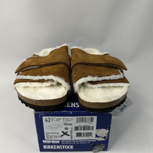Birkenstock Kyoto Shearling “Mink Suede” 2024 main image 4